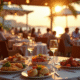 Terrasse de fruits de mer à El Puerto de Santa Maria